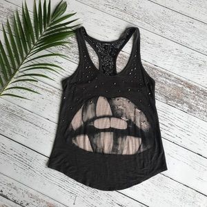 Dark gray Express top